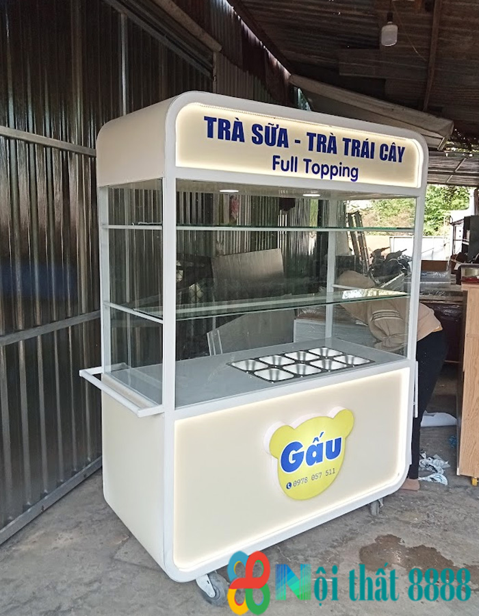 Xe trà sữa đẹp giá rẻ SP 1111