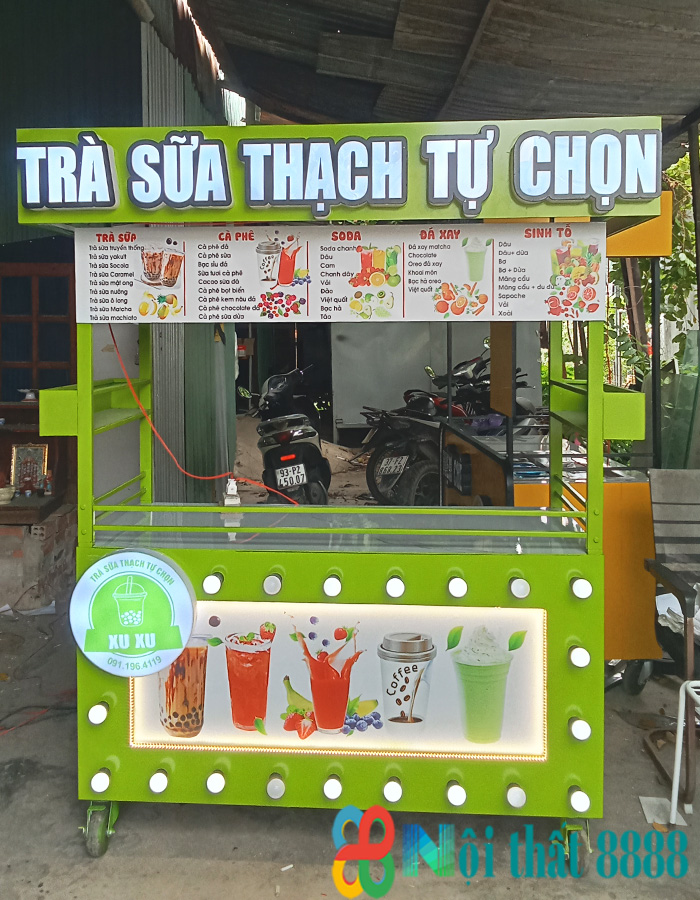 Xe đẩy trà sữa SP 3322